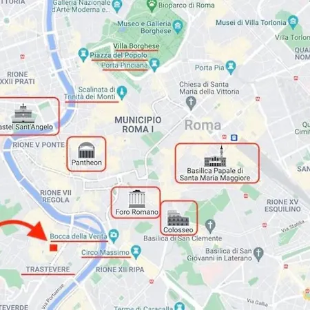 Cozy In Trastevere * Roma